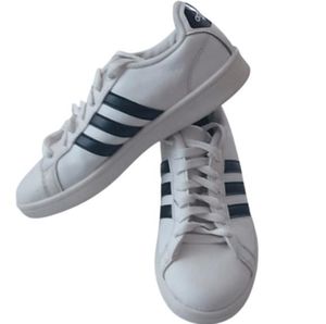 Men's cloudfoam clearance advantage stripe sneaker