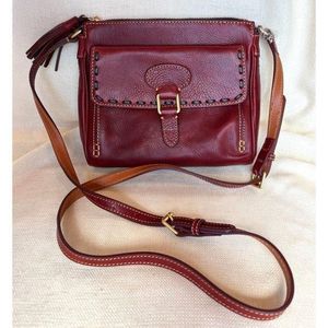 Dooney Bourke Florentine Pocket Crossbody 8L975 BX Leather