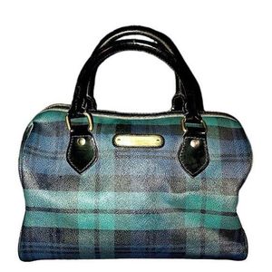 Vintage Lauren Ralph Lauren Handbag Purse Bag Blackwatch Plaid