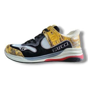 Gucci Ultrapace Sneaker with Yellow and Black Accents Men s Size 5