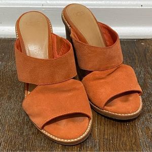 Orange ugg sandals hot sale