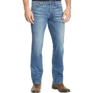 7 For All Mankind Standard Jeans 100% Cotton Straight Leg Button