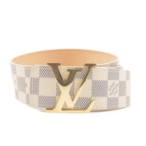 Authentic Louis Vuitton Damier Mens Belt