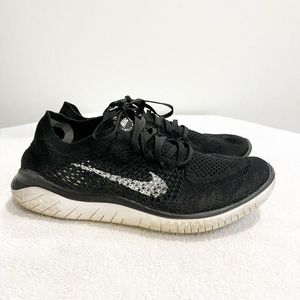 Women's free rn flyknit 2018 running athletic sale