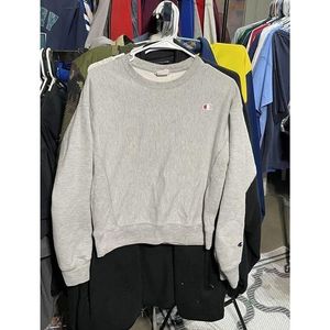 Champion sweater crop online top