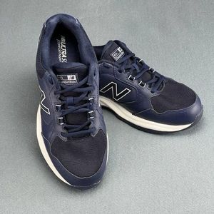 NB New Balance 411 Walking Shoes Sneakers Mens 7 Blue Comfort Ride