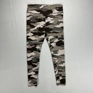 Wild Fable Leggings Women's M High-Waisted Classic Gray Camo Stretch