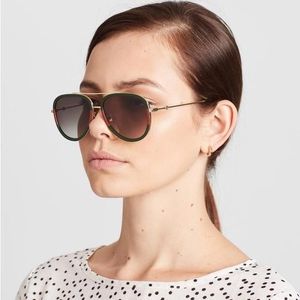 Gucci grey gradient outlet aviator sunglasses