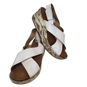 Stasha hale leather hot sale wedge sandal