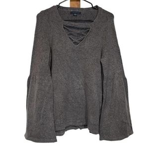 American eagle bell sleeve on sale sweater