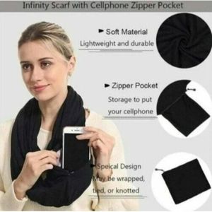 Beyond yoga infinity hidden pocket scarf hot sale