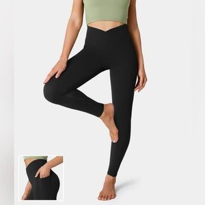 Women's Cloudful™ Fabric 3.0 High Waisted Crossover Plain Yoga