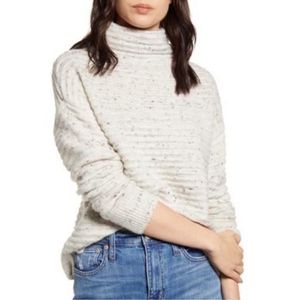 Belmont mockneck sweater in coziest clearance yarn