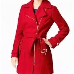 Mk shop red coat