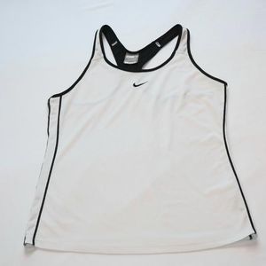 Nike Womens Activewear Tank Tops Racerback Dri Fit Scoop Neck Sleevele –  Goodfair