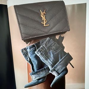 Ysl 2024 compact wallet