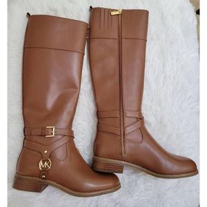 Michael kors sale preston tall boots