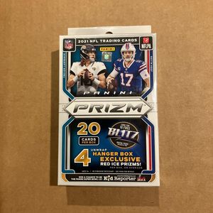 2021 Panini Prizm Football Hanger Box with (20) Cards