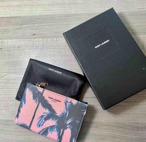 Saint Laurent Palm tree bifold wallet