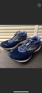 Brooks Women s Ghost 12 Peacoat Blue Aqua Running Shoes Size 9