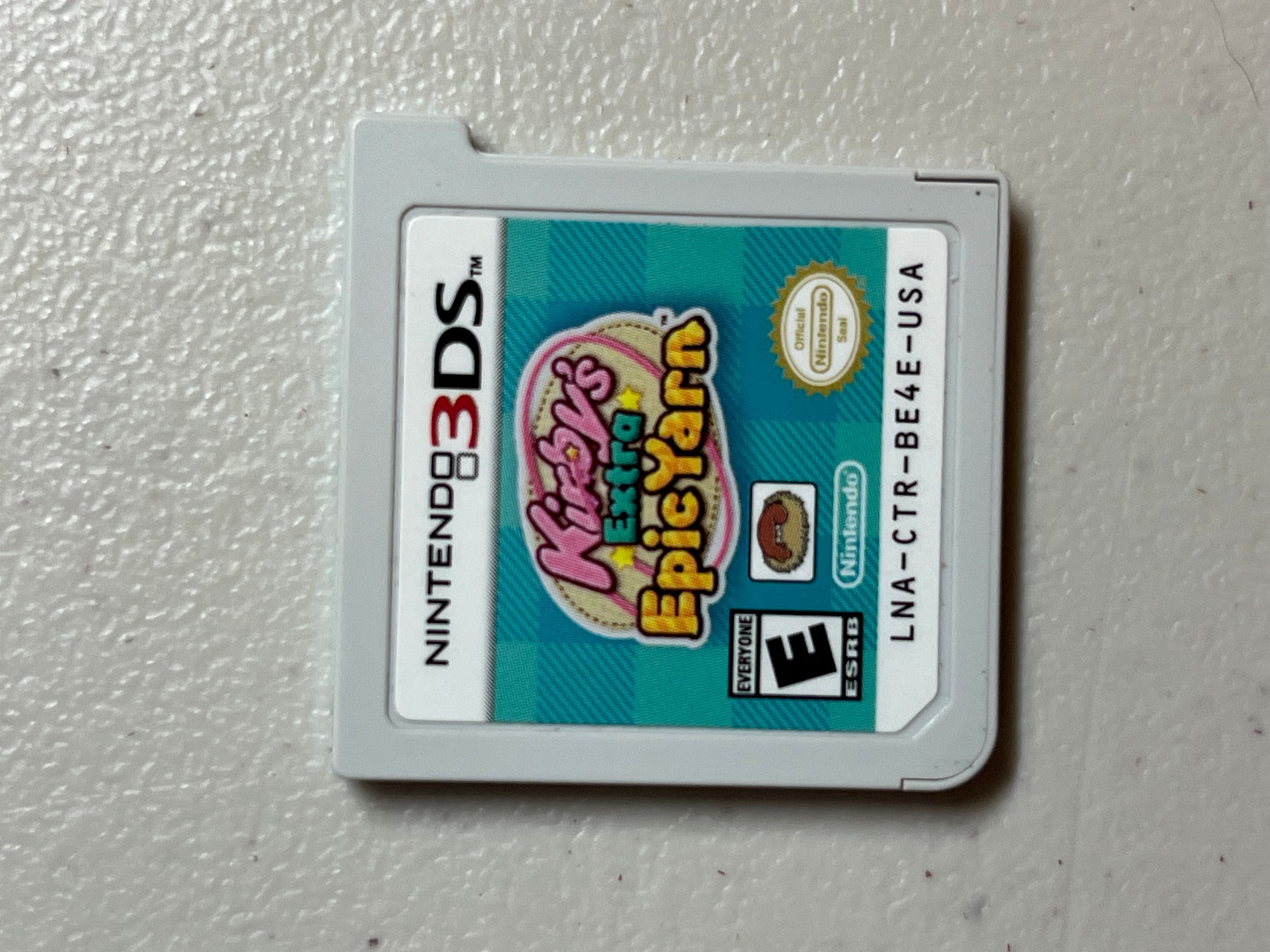 Kirby's Extra Epic Yarn authentic for Nintendo 3DS