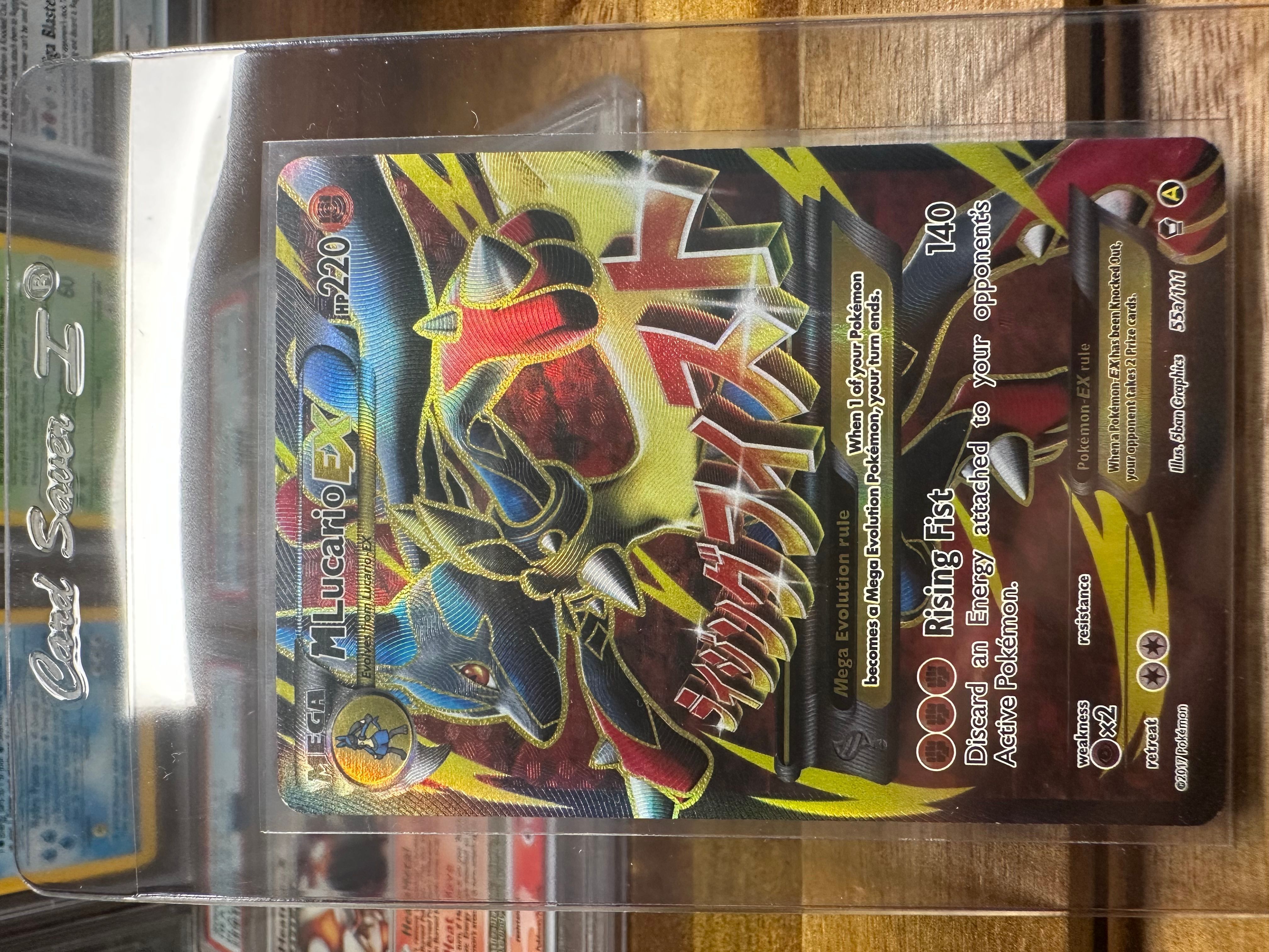 pokemon card lucario ex full art 2025 Pokemon Mega Brave Mega Lucario EX #078 Japanese main image 1