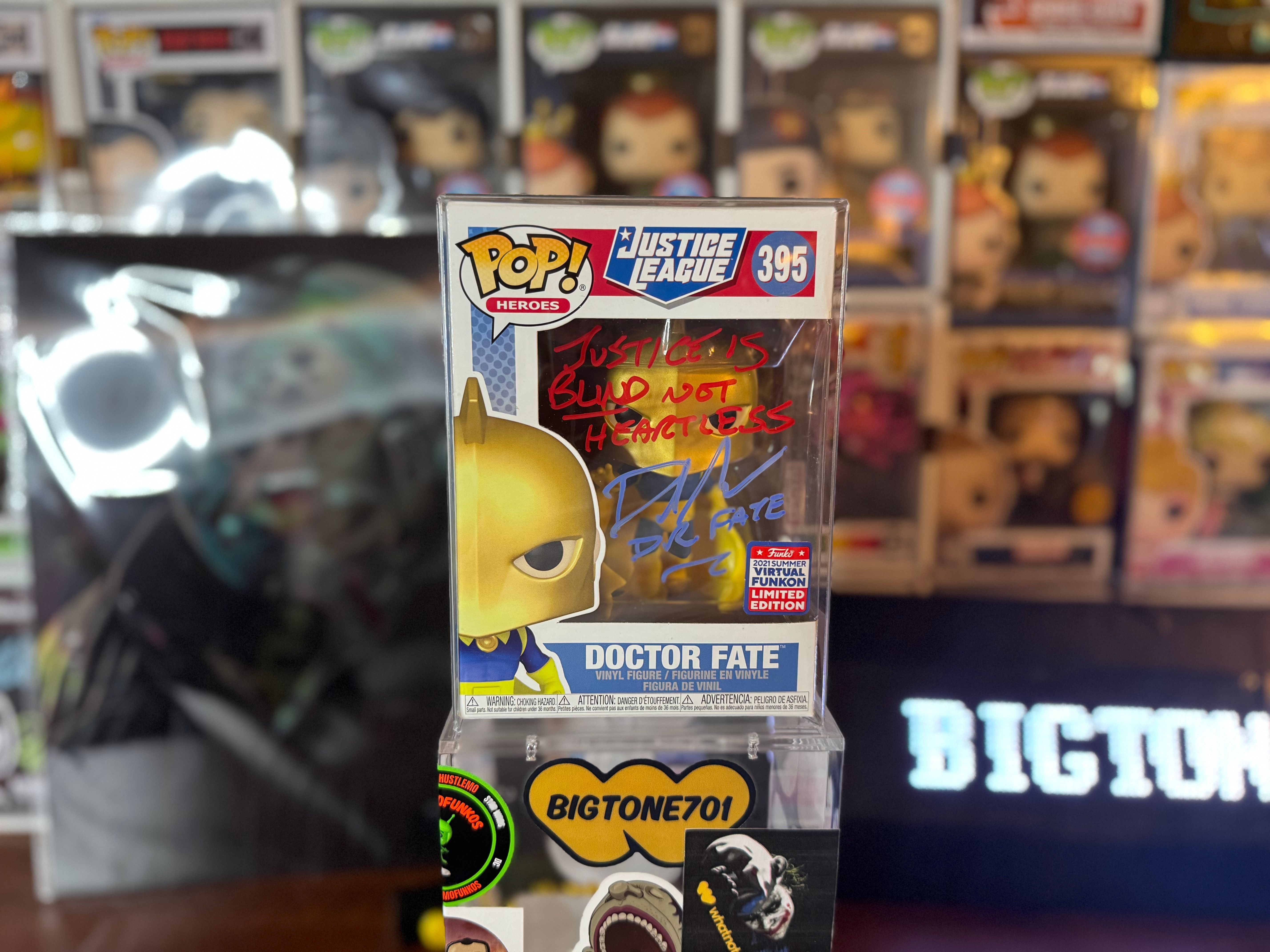 Autographed - Doctor Fate 395 Auto/Cert