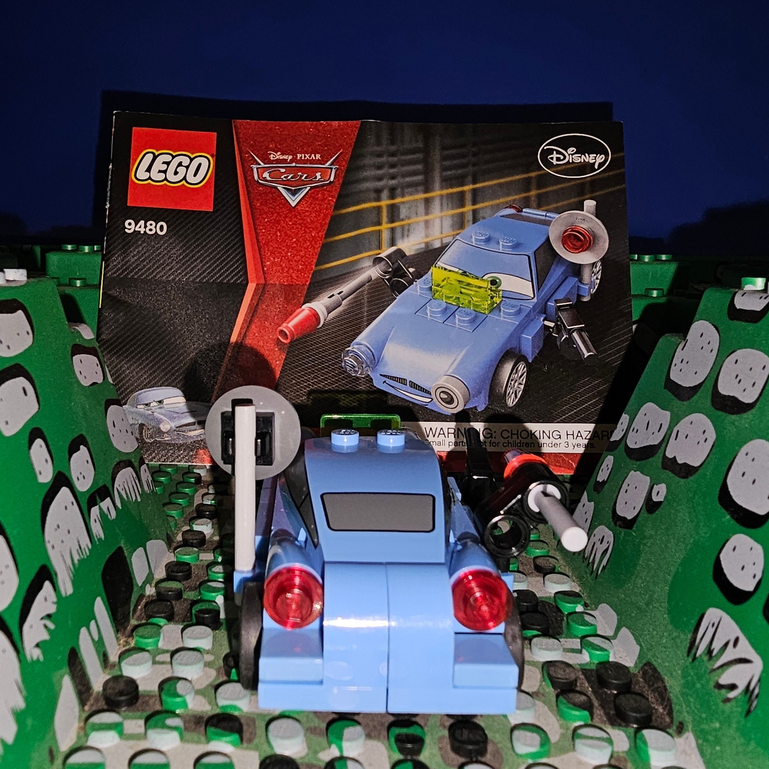 LEGO Cars 9480 Finn McMissile 2012 Complete Original Bricks