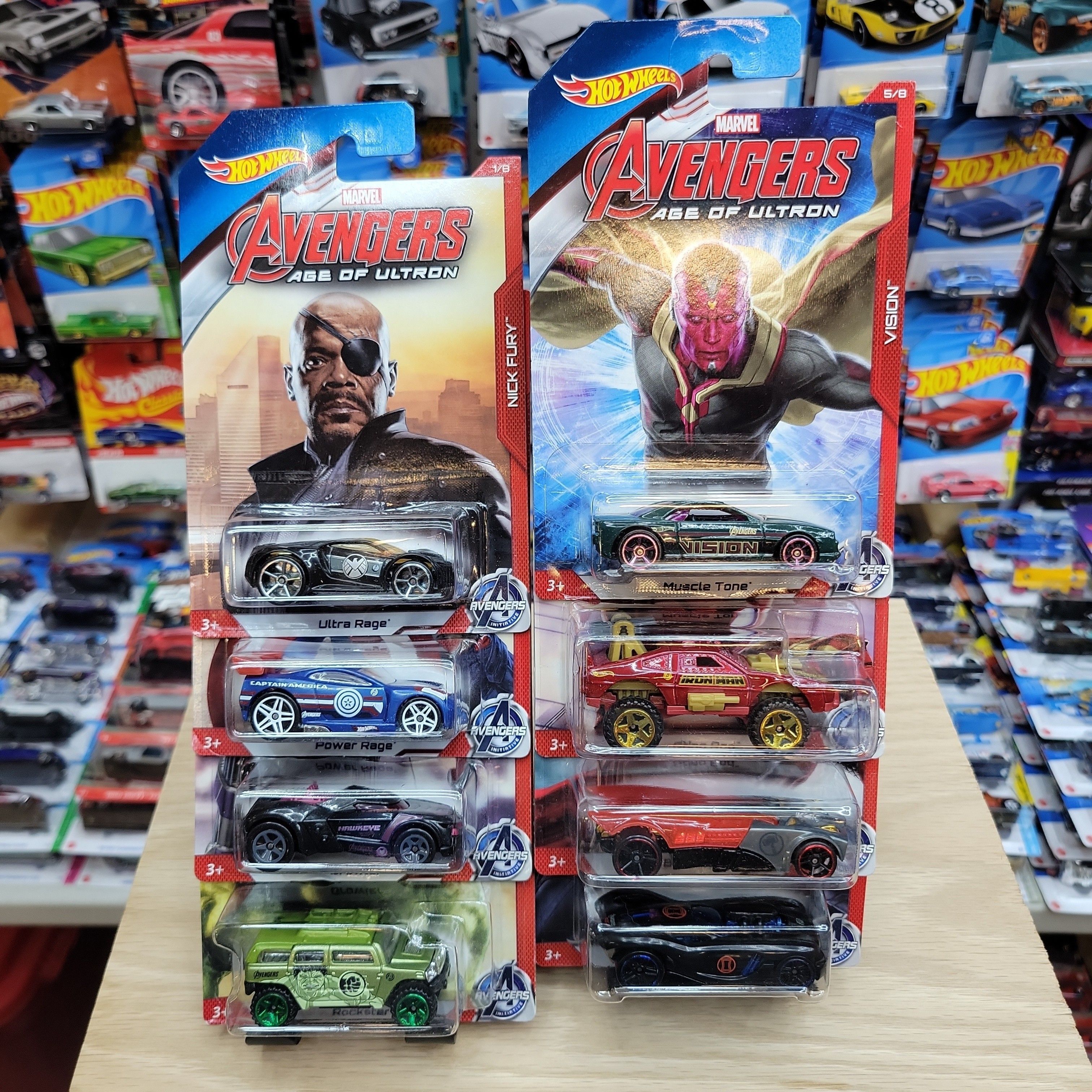 Hot Wheels 8 Car Marvel Avengers Set · Whatnot: Shop, Sell, Connect