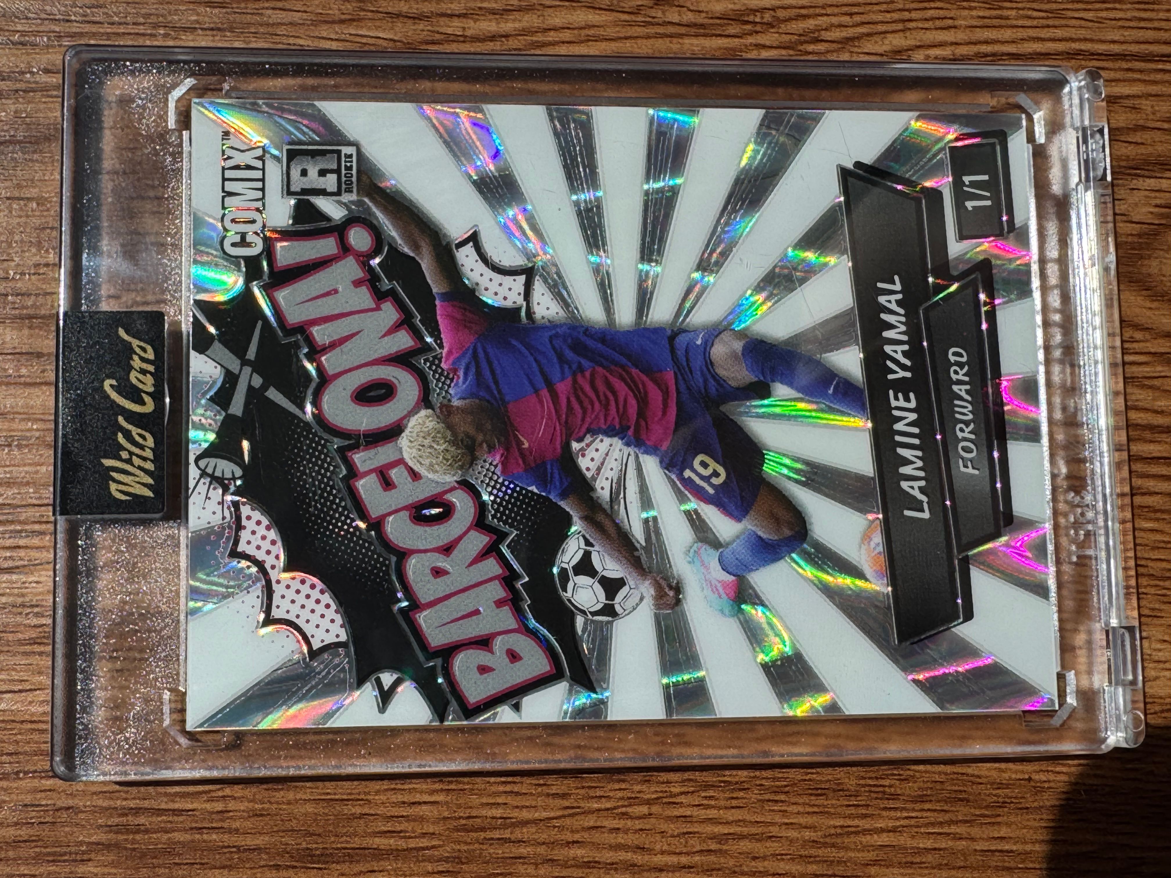 ❤️2024ラスベガス NSCC❤️Wild Card SPLAT ヤマルカード 2024 Wild Card Splat Lamine Yamal /2 🔥 Rookie RC