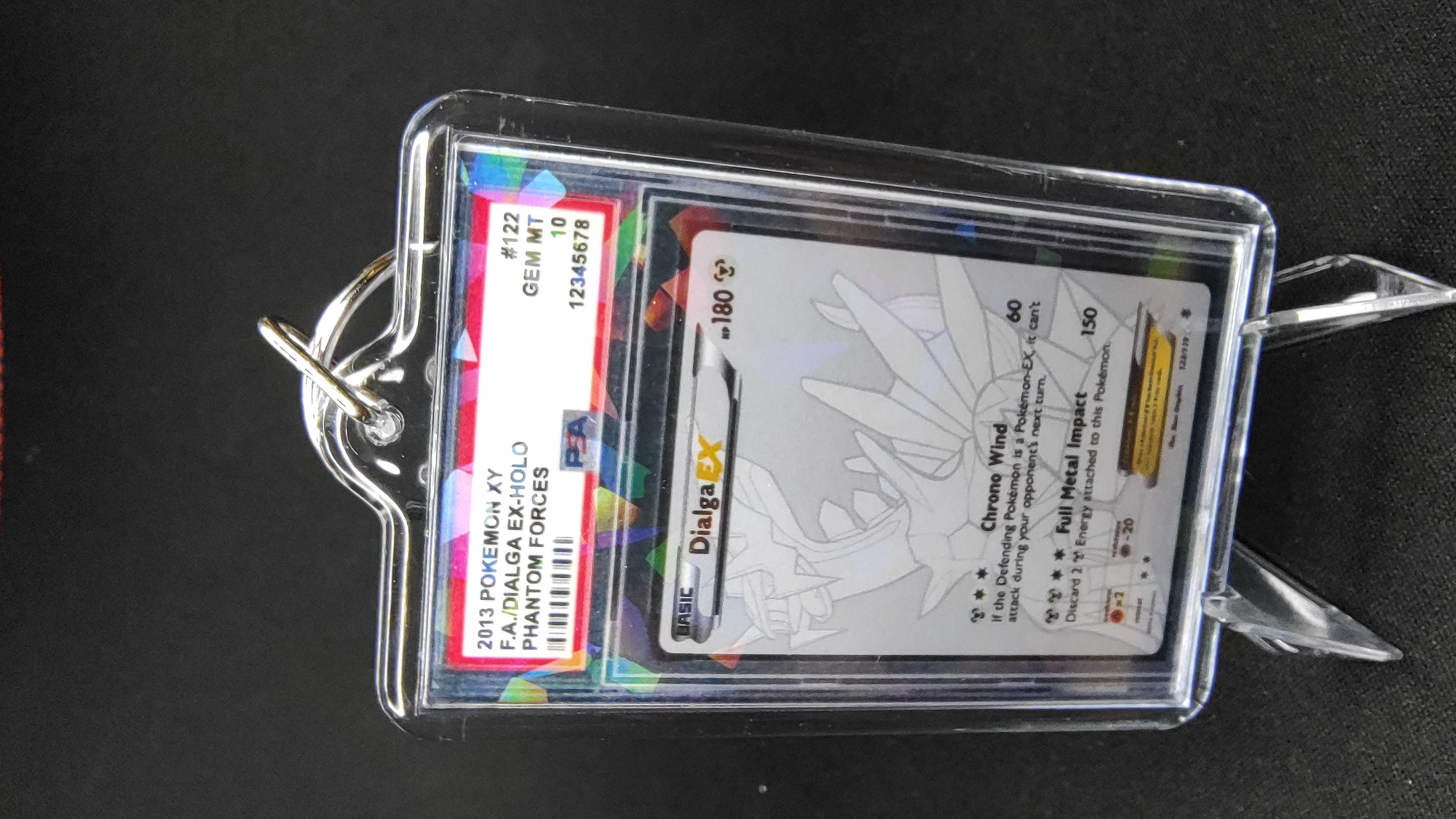 2013) Pokemon Keychain - Dialga EX (122 Secret Rare) - XY - Phantom Forces   Whatnot: Shop, Sell, Connect