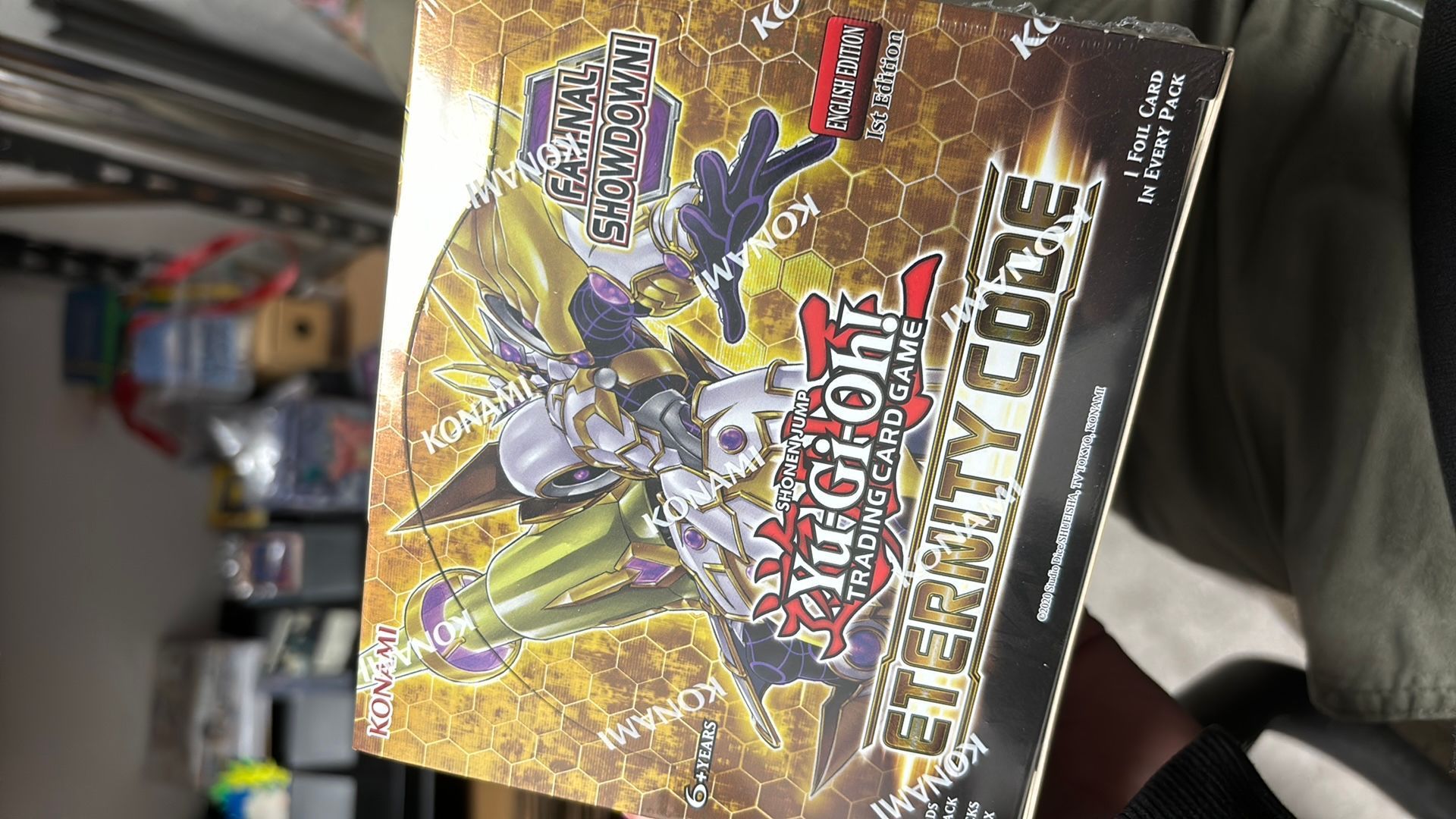 B3a). 1x Yugioh Eternity Code Booster Box  Whatnot: Shop, Sell, Connect