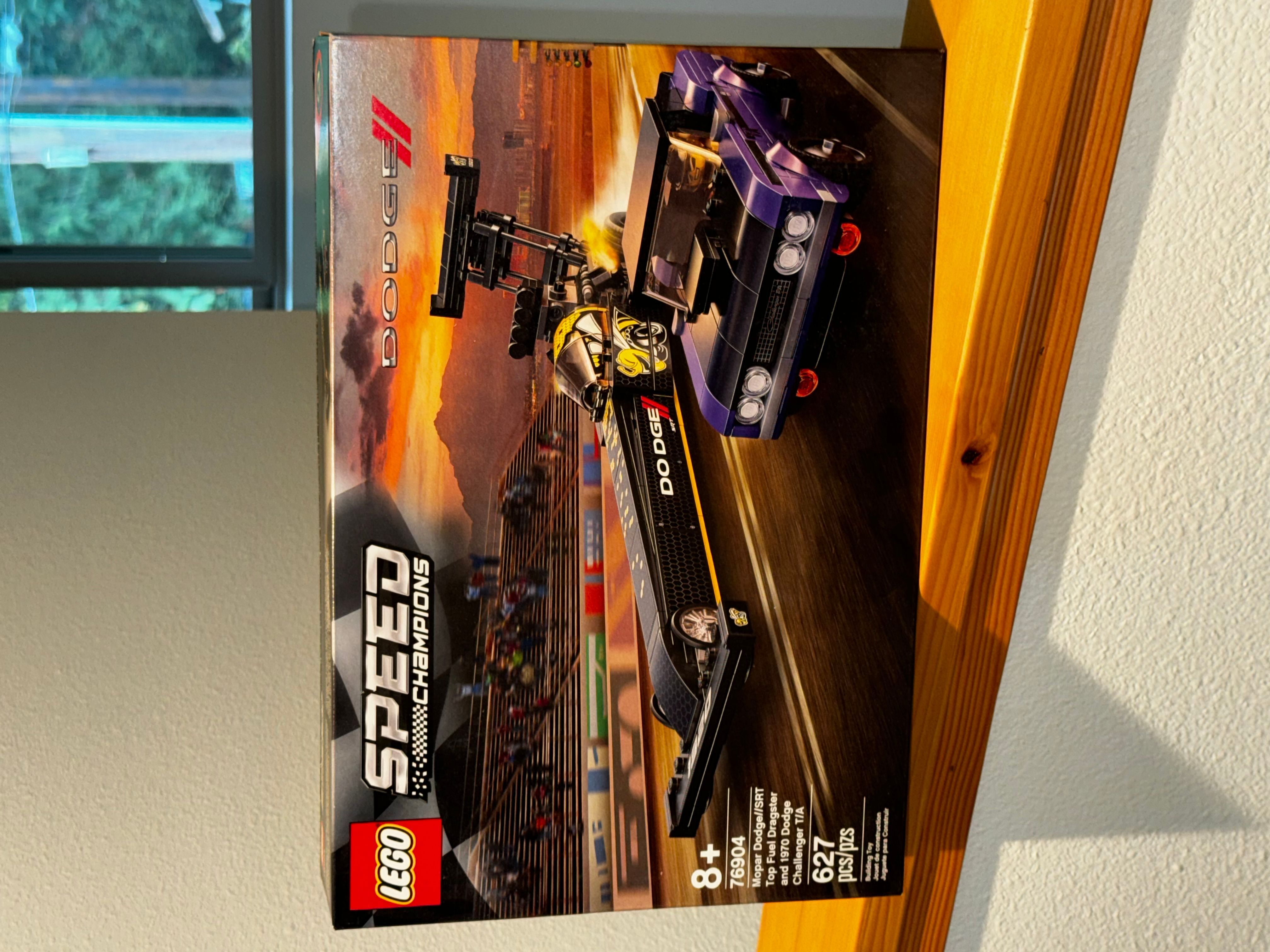 LEGO Speed Champions 76904 Mopar Dodge//SRT Top Fuel Dragster and