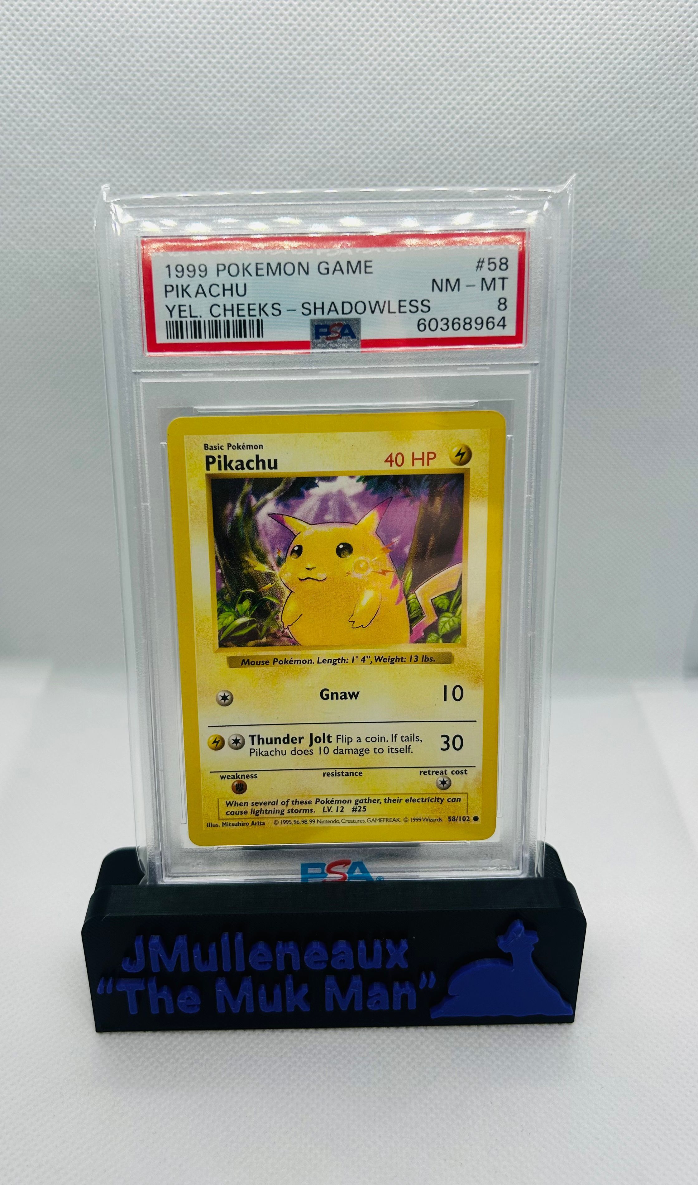 Mitsuhiro Arita Signed 1999 Pokemon Pikachu Yellow Cheeks