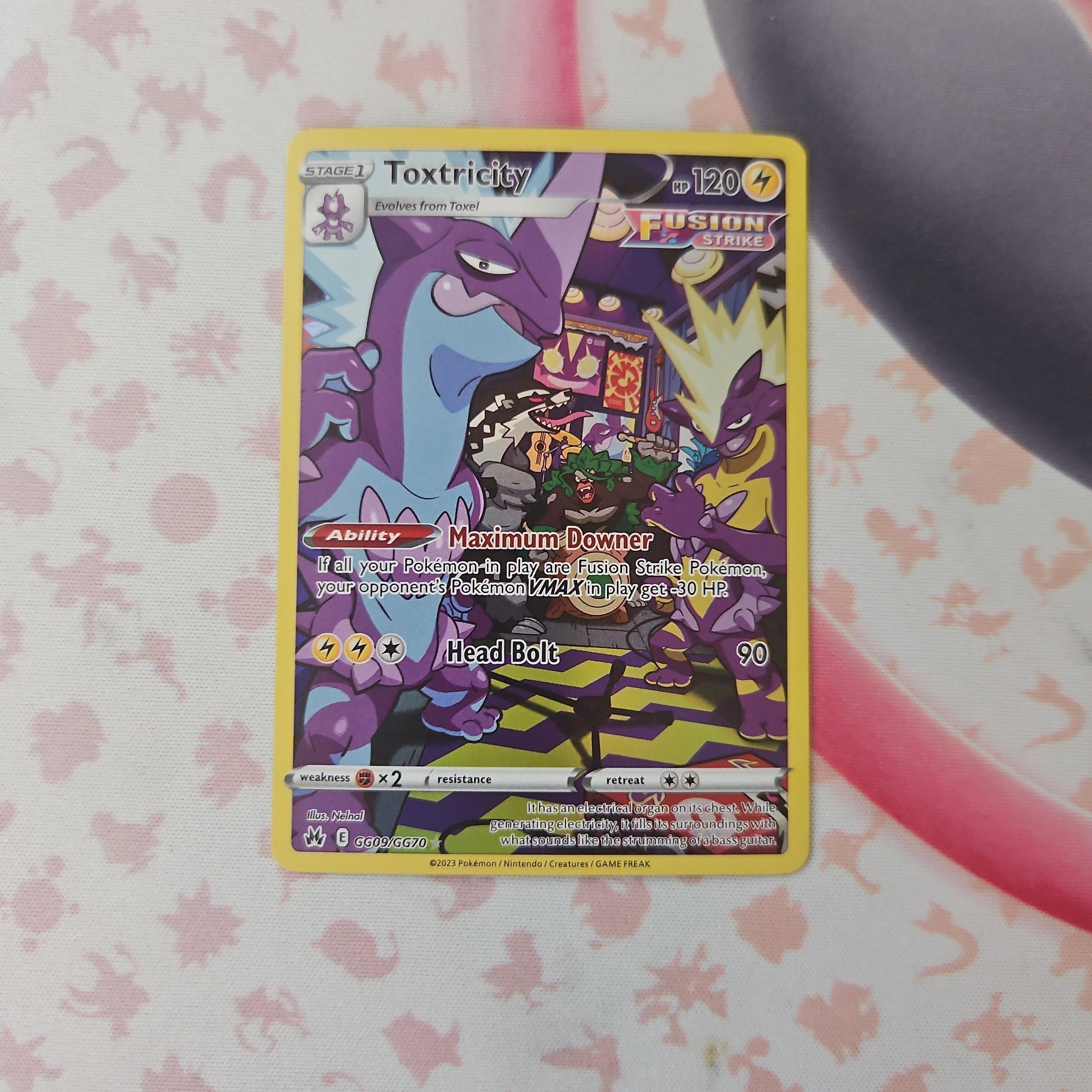 TOXTRICITY #GG09 FULL ART HOLO RARE CROWN ZENITH  Whatnot: Shop, Sell,  Connect