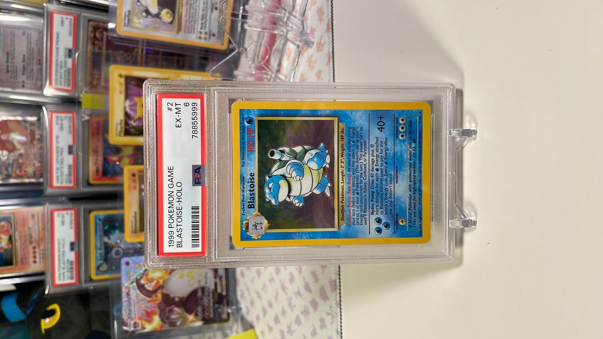 1999 Pokemon Game Blastoise-Holo PSA EX-MT 6  Whatnot: Shop, Sell, Connect