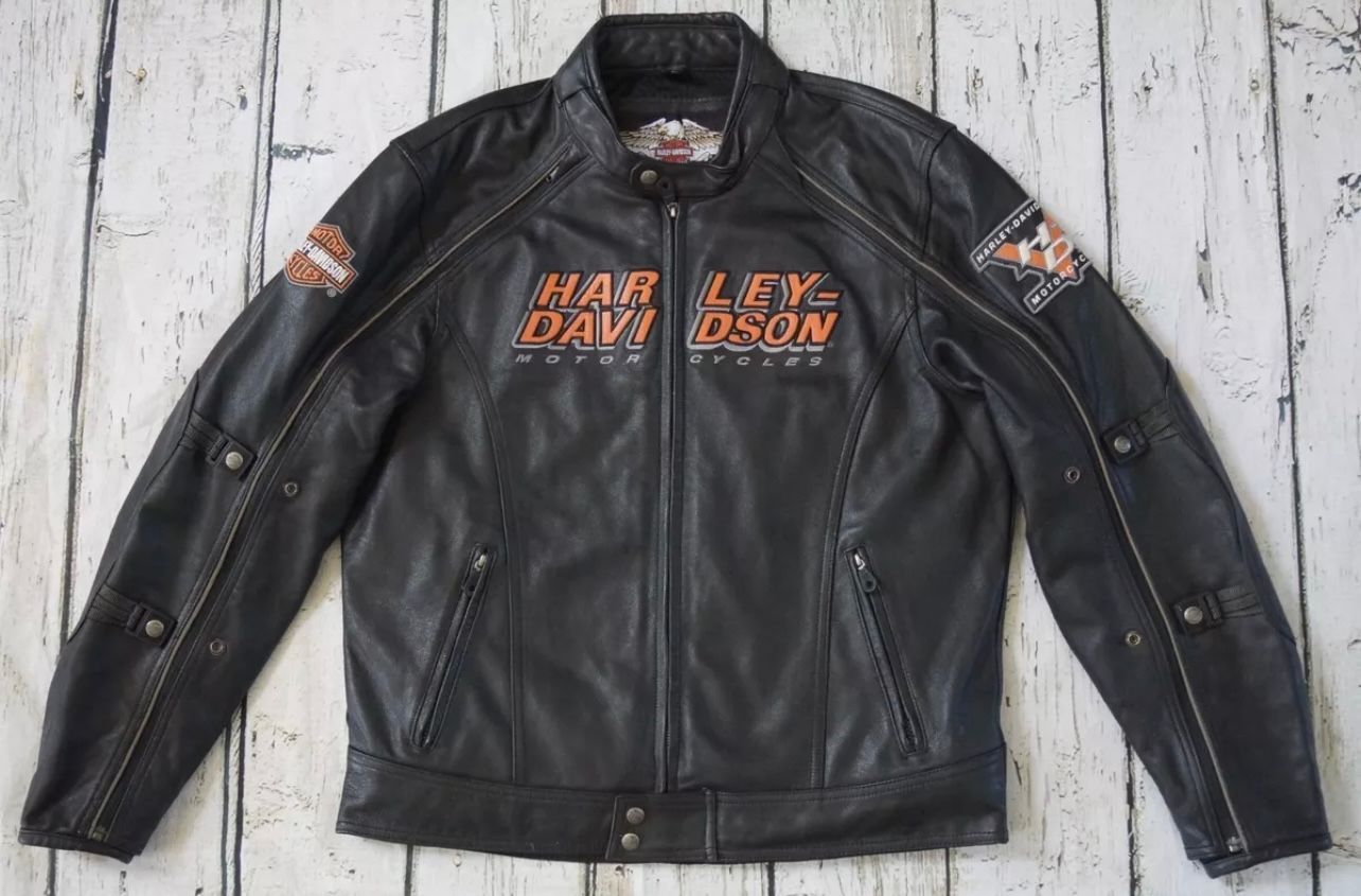 Harley-Davidson レザージャケット98117-08VM 2XL Harley Davidson Men's Alternator Swithchback Blasck Leather Jacket