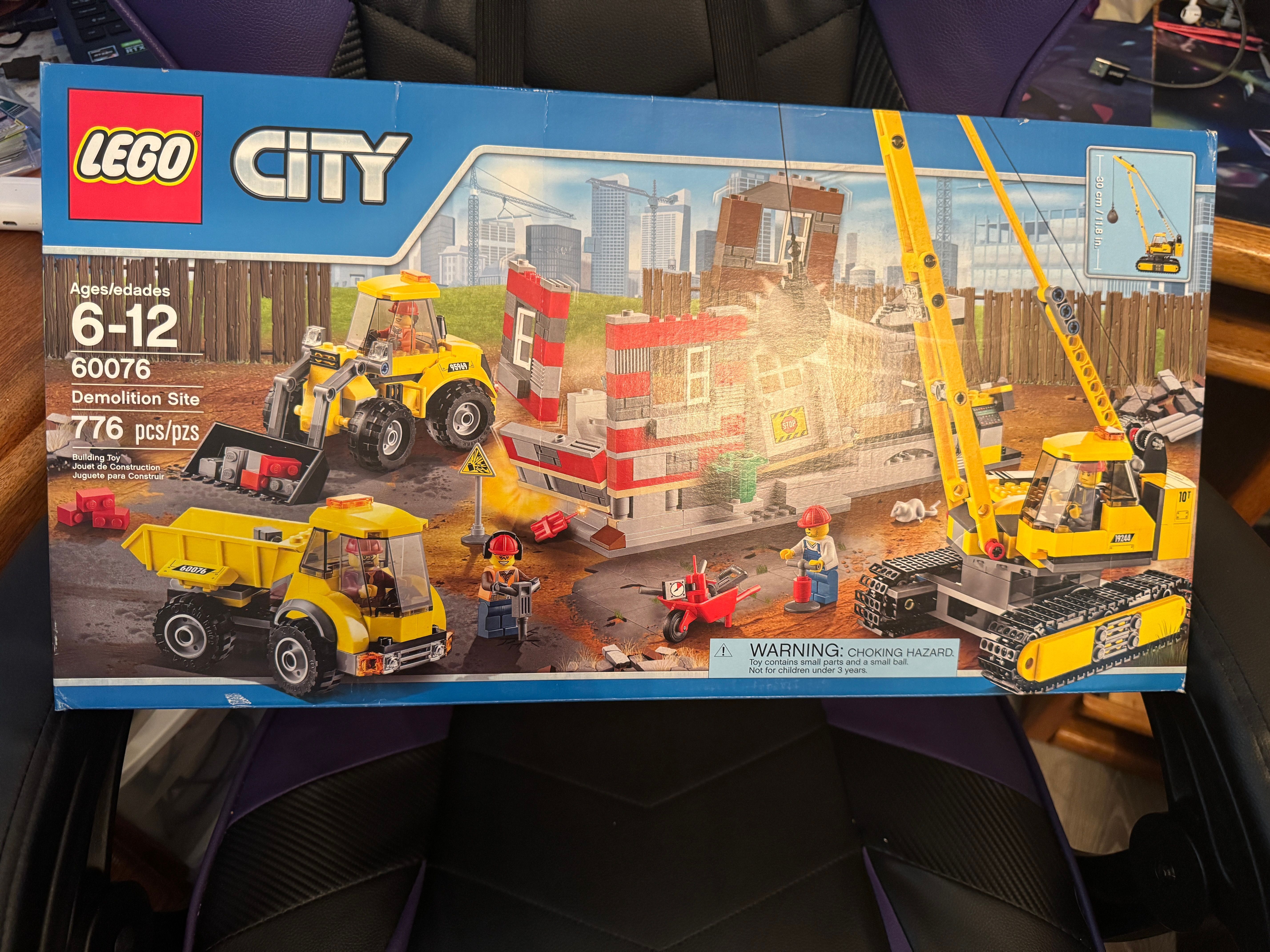 Lego City Demolition Site Set #60076 Unopened See Description
