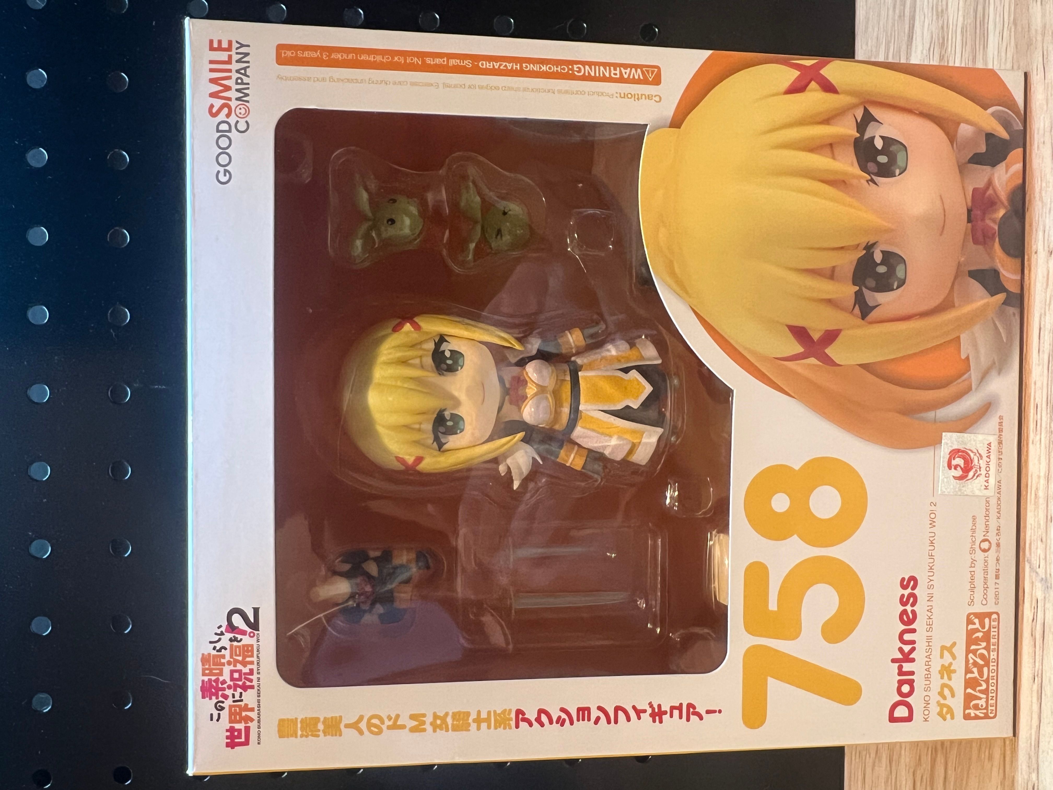 Nendoroid 758 Good Smile - Figurine Darkness De Konosuba, Neuve, édition Collector