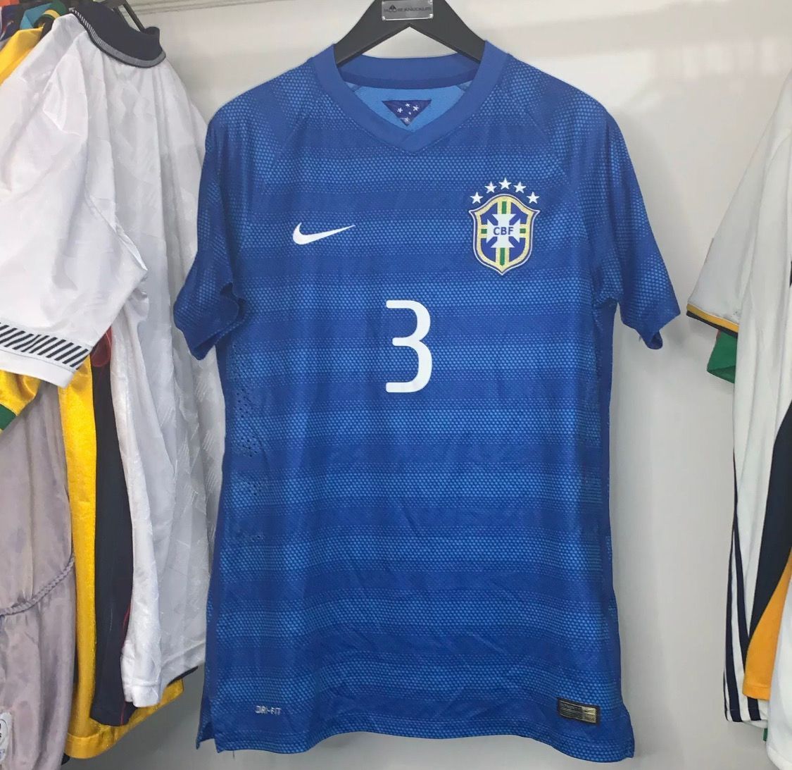 Brazil 2014/15 Nike Away Football Shirt Player Spec Mens
