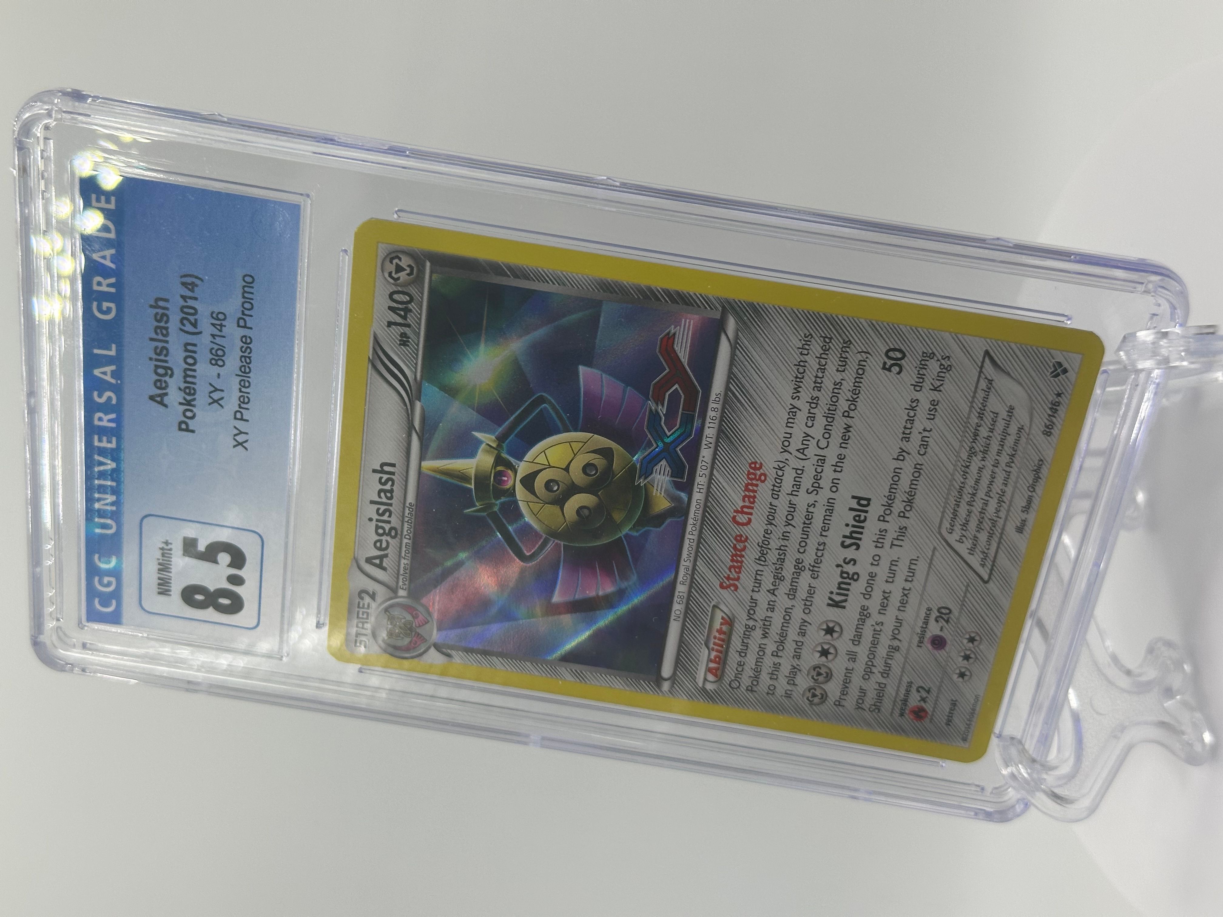 pokemon card aegislash Aegislash Illustration Rare 210/184