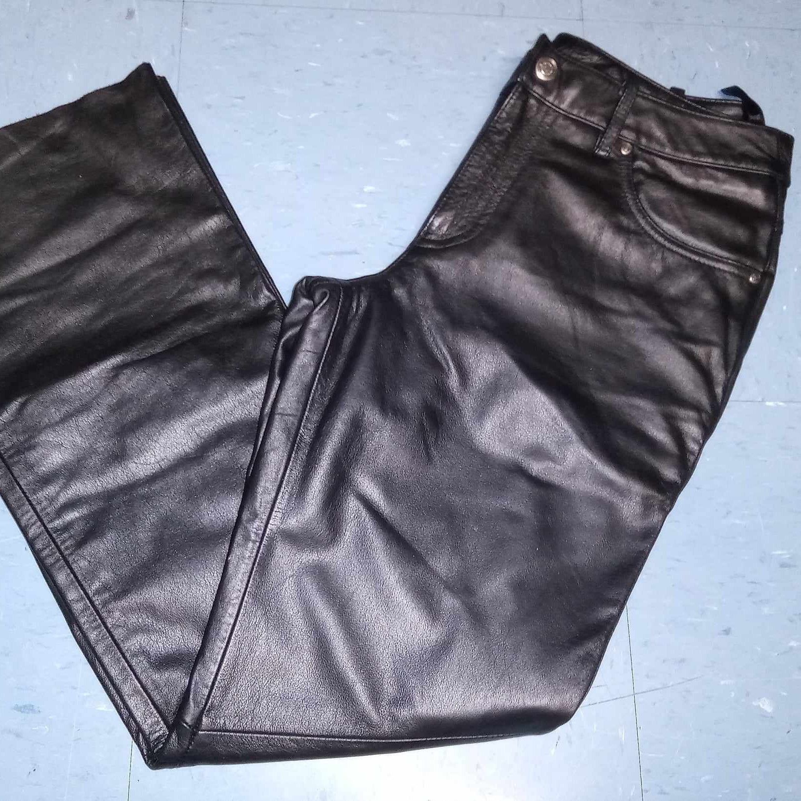 Authentic Genuine Leather Harley Davidson Leather Pants