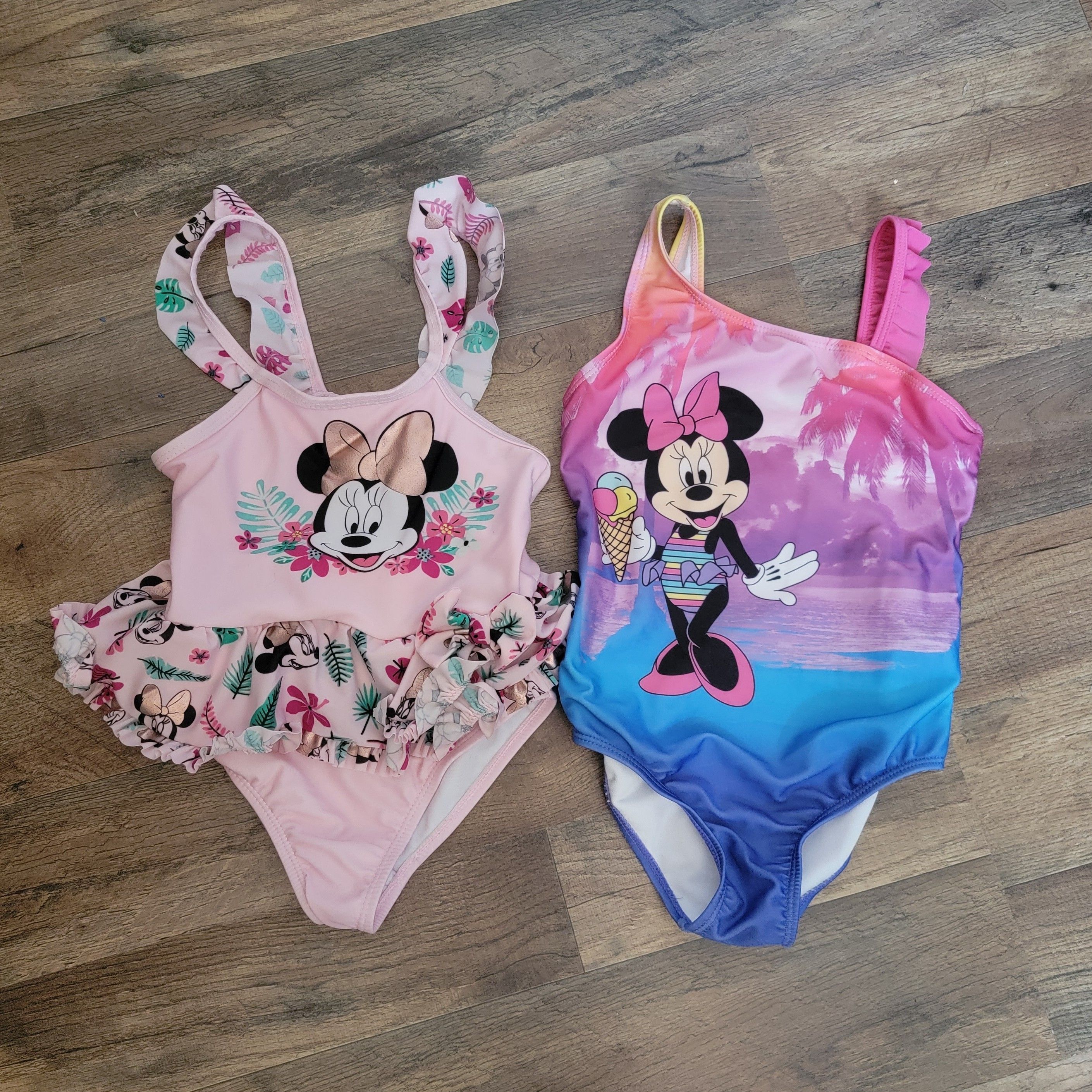 Minnie mouse swimsuit 4t sale