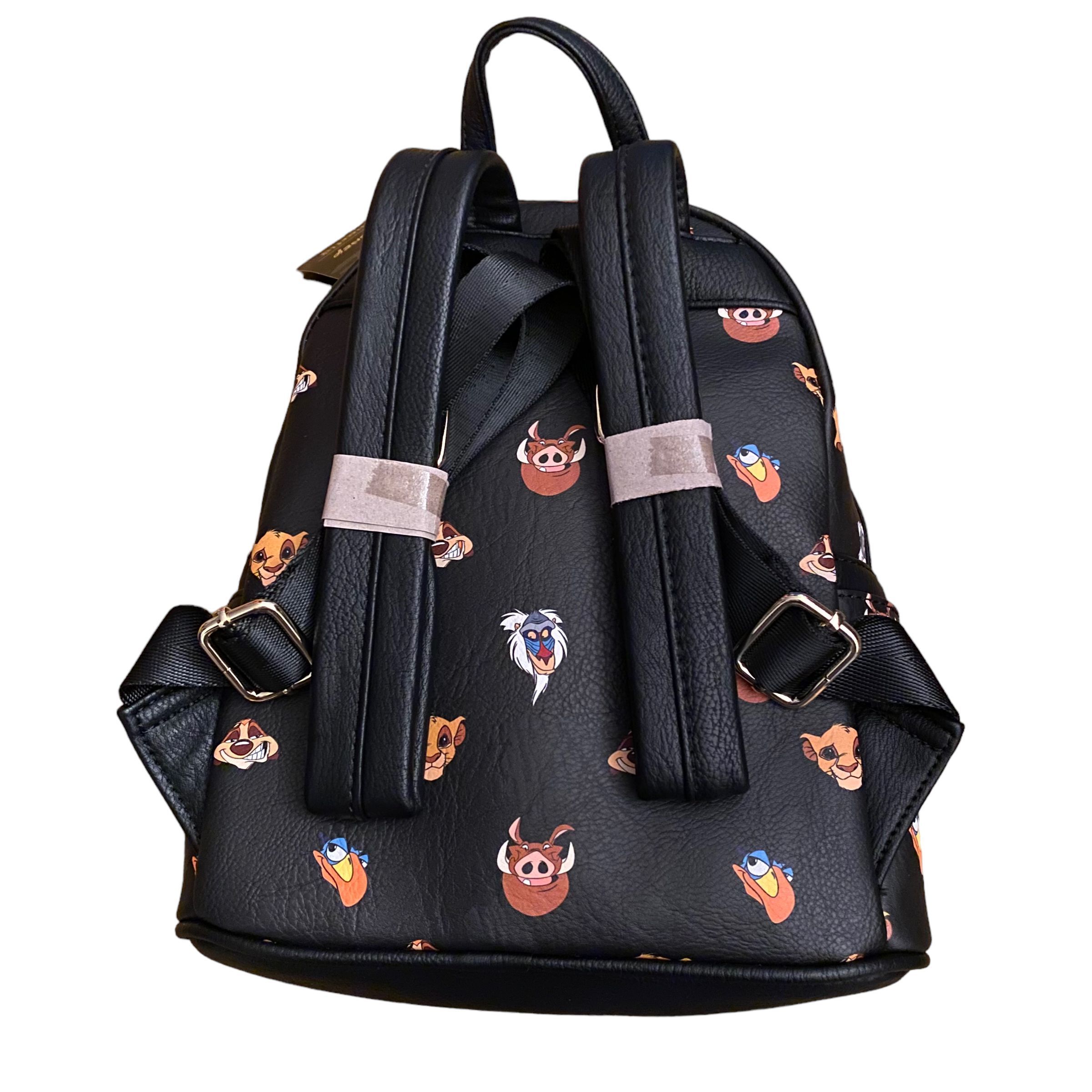 Loungefly Lion King faces top backpack Disney