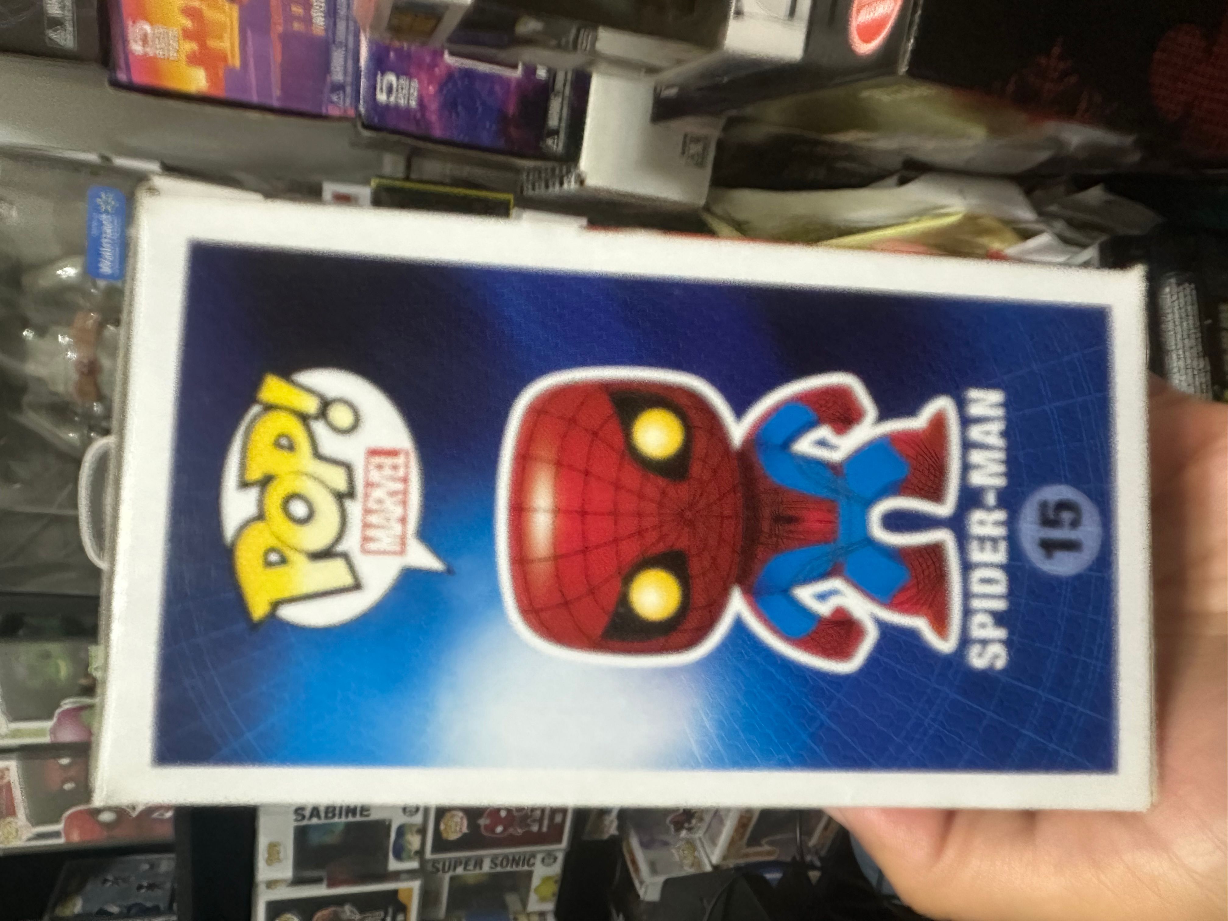 Funko Pop! Marvel Amazing Spider-Man #15 Glow Chase Japan 1,000