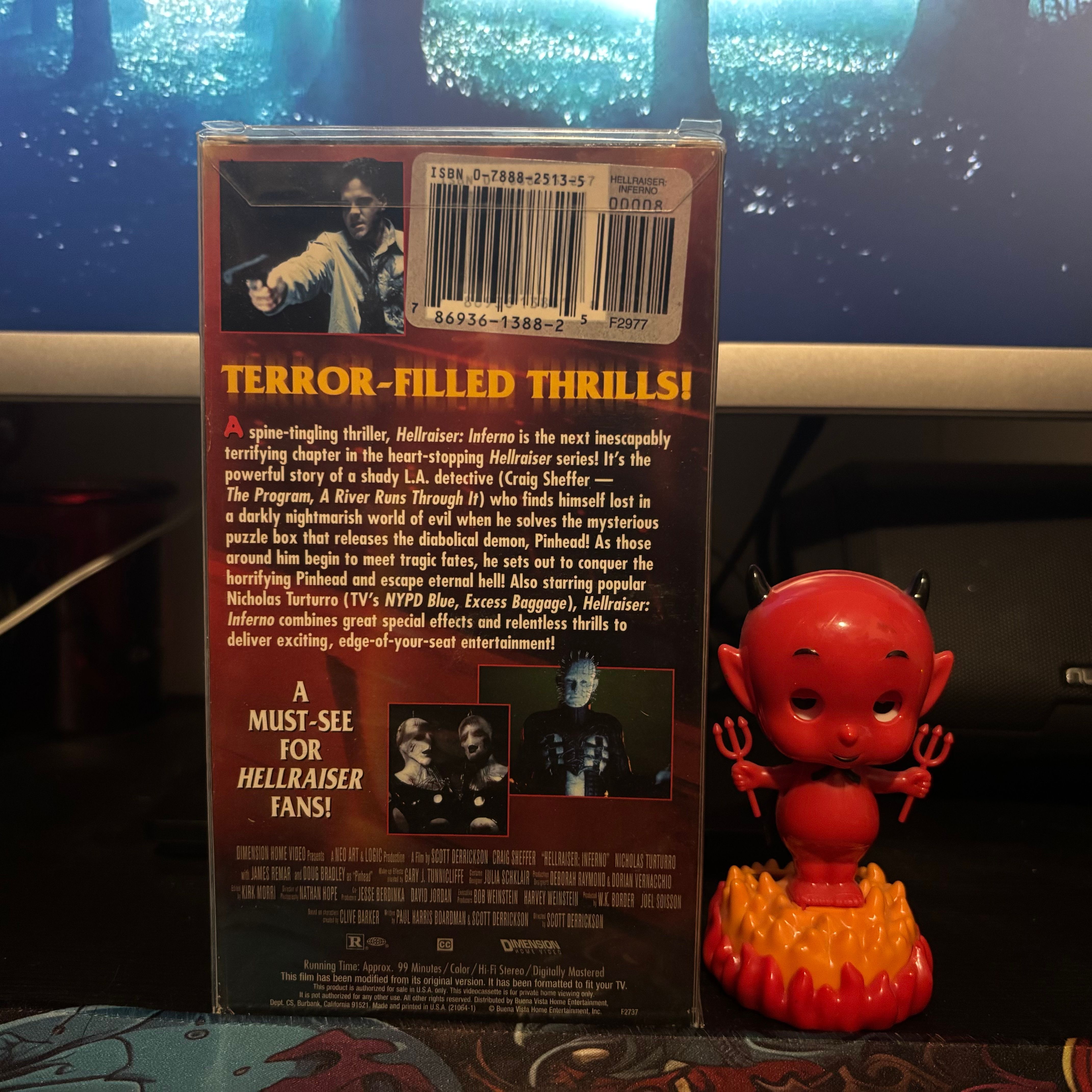 Hellraiser: Inferno (2001) Horror VHS - with Plastic Cover · Whatnot: Shop,  Sell, Connect, image size:4284x4284