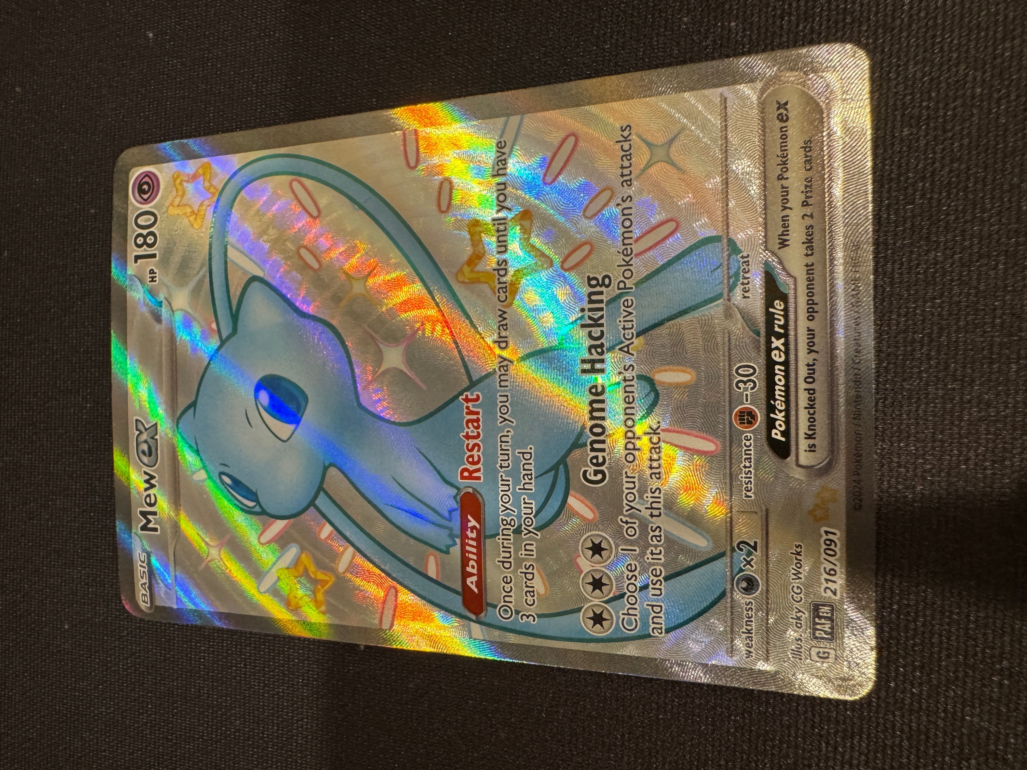 Mew ex Paldean Fates 216/091 Ultra Rare Shiny 2024  Whatnot: Shop, Sell,  Connect
