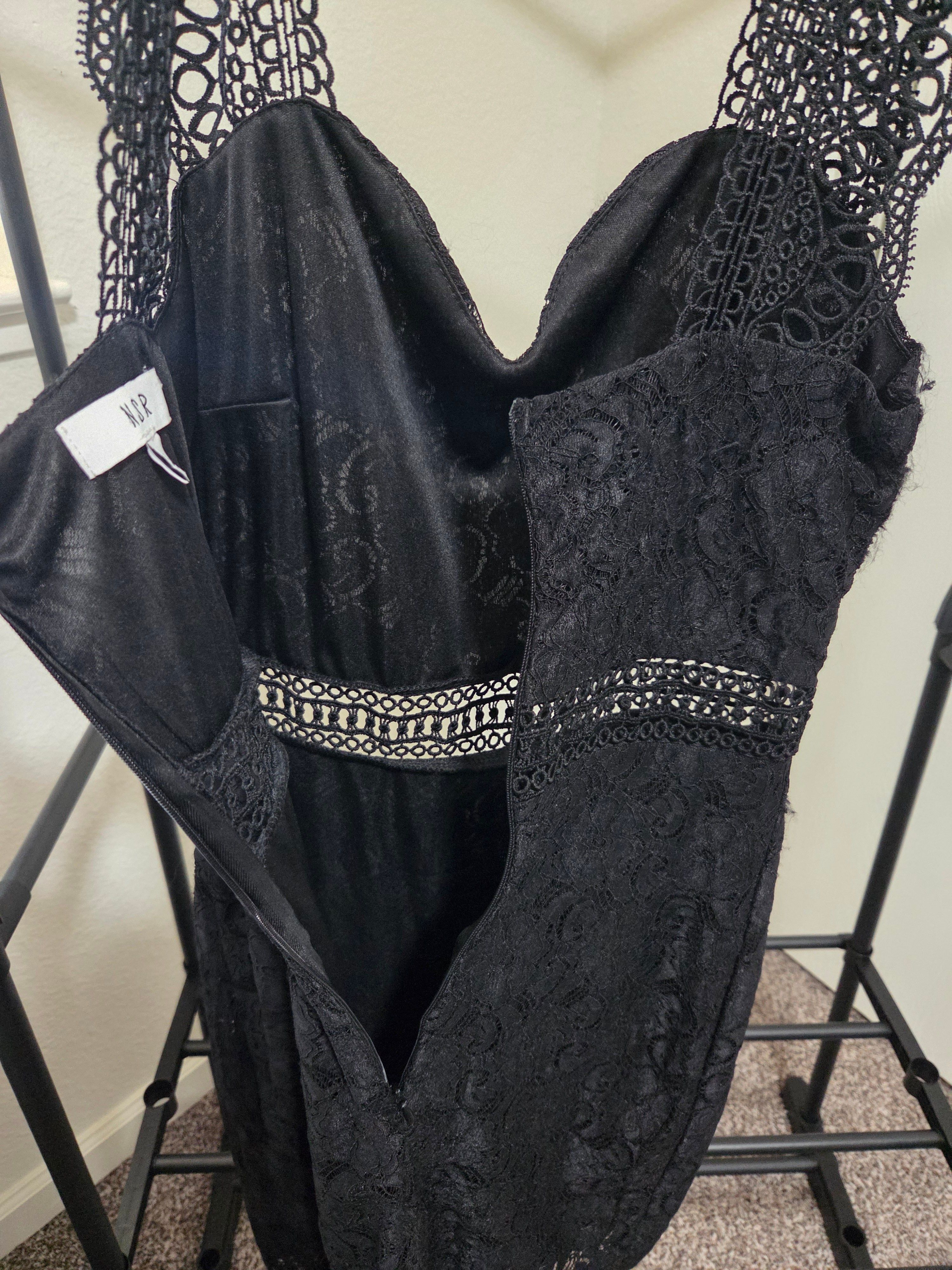 NSR Small Black Lace Mini Dress  Whatnot: Shop, Sell, Connect