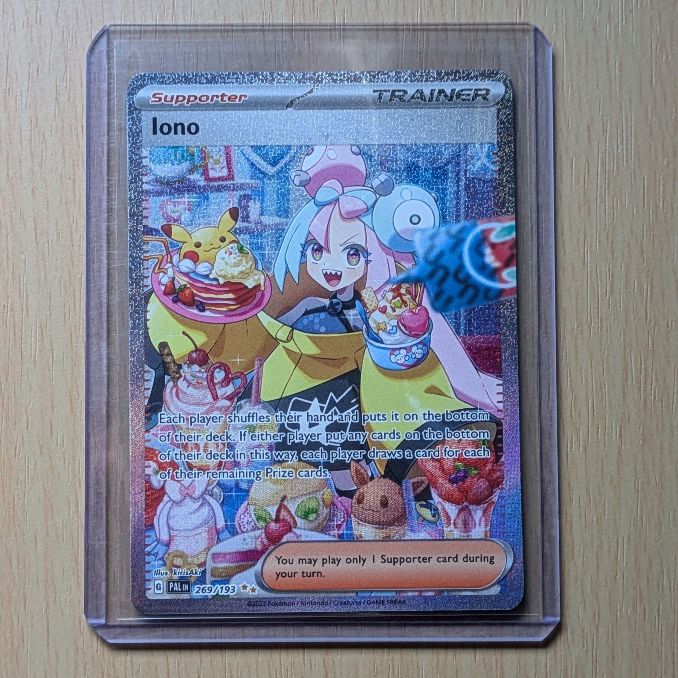 pokemon card lono Iono – The Collectors Card