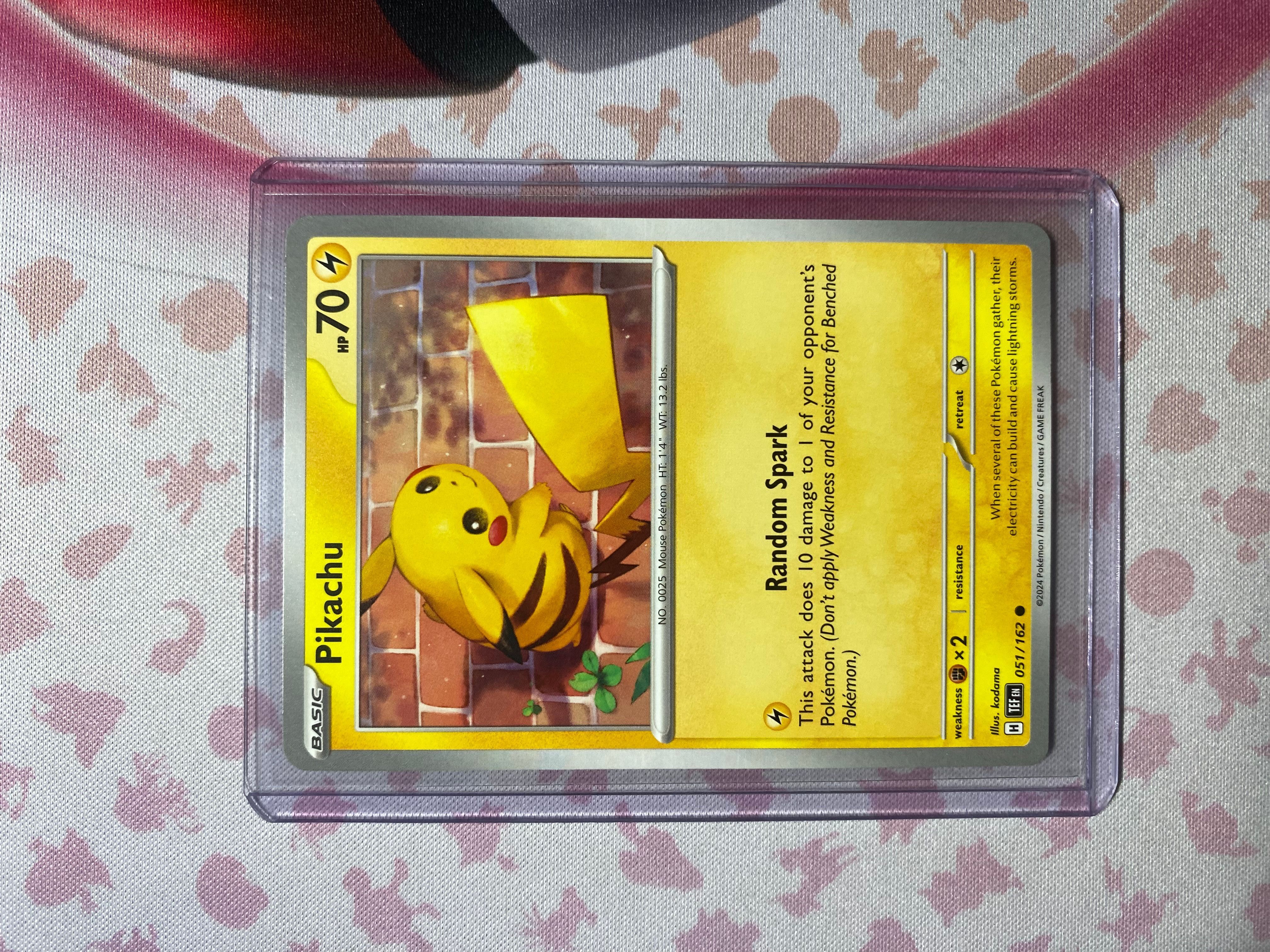 Forces Temporal Pokemon | Prices #51 Pikachu 051/162 Pikachu 真贋鑑定】英語版ピカチュウ AU 【ARS | Cards Pokemon ポケモンカードゲーム